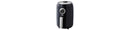 Rise By Dash Compact Air Fryer - Black/Silver