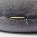 Memory Foam Travel Neck Pillow - Gray