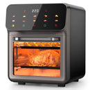 Air Fryer Oven 10 Qt Max 400F for Cooking - Black