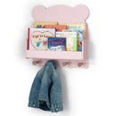 babyGap Brannan Bear Wall Shelf with 4 Hooks, Gap Navy