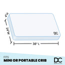 Twinkle Galaxy Limited Mini Crib Mattress - 4-Inch Premium Fiber Core