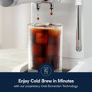 Espresso and Cold Brew Machine with Milk Frother - Vanilla