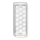 Egg Bin with Removable Tray - White