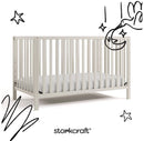 Morningside 5-in-1 Convertible Crib - Frosted Oat