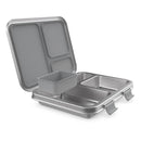 Stainless Steel Leakproof 3 Compartment Bento-Style Lunch Box