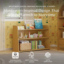 Melo Montessori-Inspired Bookcase - Honey