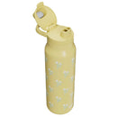 Stainless Steel Manual Chug Bottle - Yellow