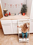 Toddler Tower Kids' Stepping Stool - White
