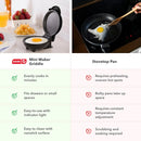 Electric Mini Griddle - White