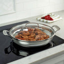Classic 12" Stainless Steel Everyday Pan with Cover