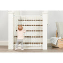 Extra Tall Top of Stairs Safety Gate - White