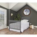 Mini Crib Bed Rail - Storm Grey