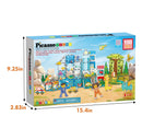 150PCS 3-in-1 Theme Magnetic Tile Set - Aquarium Safari and Metro Theme