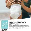 Plant Based Disposable Baby Diapers Size 3 - 28 Count