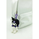 Sanrio Kuromi Full Body Plush Dangle Keychain - White