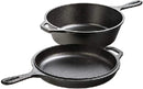 Cast Iron Combo Cooker - Black - 10.25"