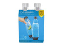 1L Carbonating Bottle - 2pk - White