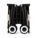 Libelle 2 Stroller - Black Frame + Canvas White Seat