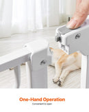 Adjustable Baby Gate - White
