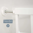 Doorway Safety Gate - White