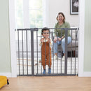 Tall-and-Wide Safety Gate - Grey