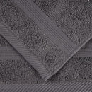 Cotton Bath Towel Set - Grey