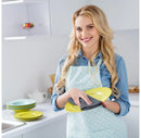Cotton Waffle Weave Kitchen Dish Cloths - Mixed Color (6 Pcs)