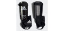 Youth Soccer Protective Shin Pads - Black/White