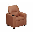 Kids Recliner Chair - Chestnut