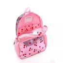 Kids' 16L Kids Backpack with Clear Lunch Stationery - Red/Pink