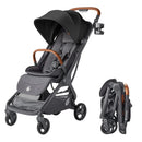 Metro 3 Deluxe Baby Stroller - Jet Black