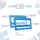 Lilibet Mesh Safety Bed Rail - Blue