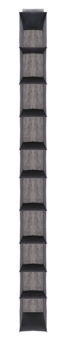 J&V TEXTILES Hanging Closet Organizer, 6-Shelf 10-Shelf Closet Hanging Storage Shelves