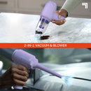 Cordless Handheld Vacuum and Blower Purple