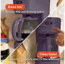 12-Cup Programmable Coffee Maker - Plum