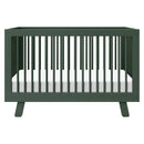 Hudson 3-In-1 Convertible Crib with Toddler Bed Conversion Kit - Forest Green