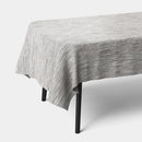 120"x60" Tablecloth Black/White Weave - Threshold™