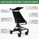 Lightweight Travel Stroller - Black