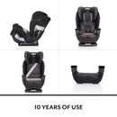 All4Stages Slim 4-in-1 Convertible Car Seat - Sanibel Pink
