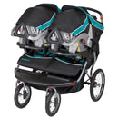 Navigator Double Jogger Stroller - Blue Tropic