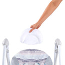 Portable Baby Swing with Music and Nature Sounds - Grey