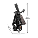 Pivot NXT Travel System w/ Revolve180 LiteMax NXT Infant Car Seat - Driftwood Brown