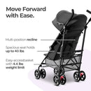 Trek Lite Umbrella Stroller - Black