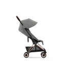 COYA Stroller - Rose Gold Frame + Mirage Grey Seat