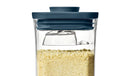 3-Piece Airtight Food Storage Container Set - Storm Blue