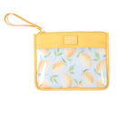 Leatherette Snack Pouch Sack 2pk - Lemons