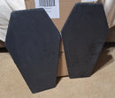 Halloween Slate Coffin Serve Board - Black