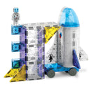 32-Piece Space Magnetic Construction Set