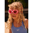 Speedo Kids Sunny Vibes Heart Goggles - Strawberry Crepe/Vermillion
