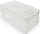 Nouvelle Legende Commercial Grade Cotton Bar Mop Ribbed Towels - 25-Pack